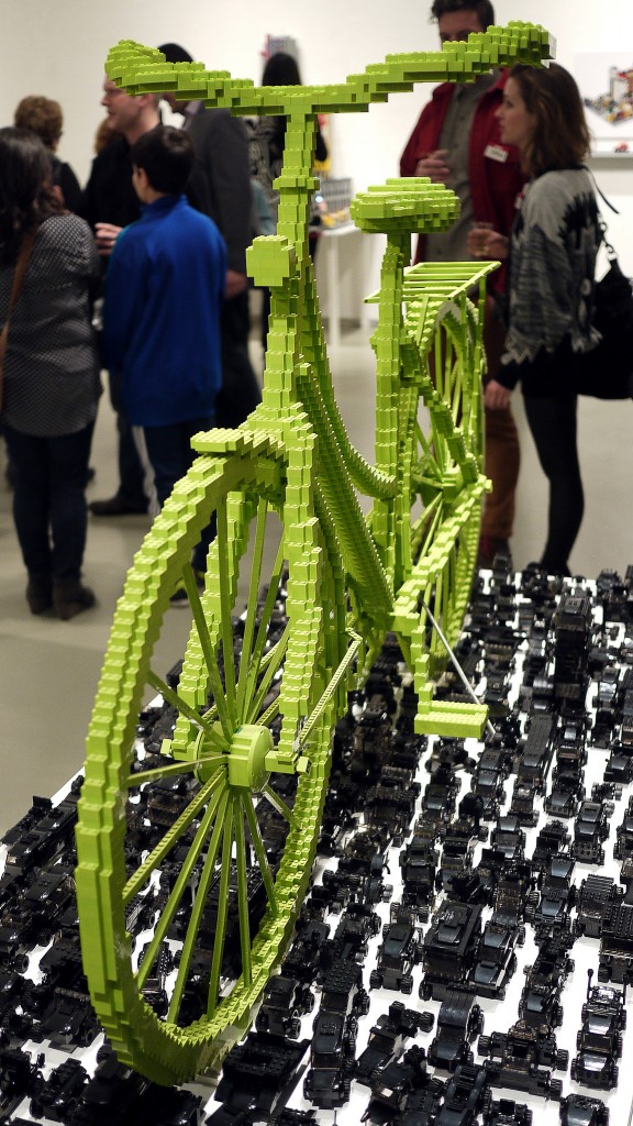 Nagy LEGO bicikli