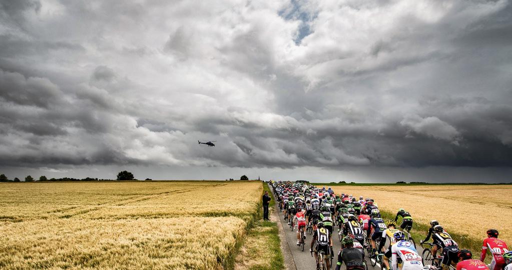 Tour De France 2015 esőfelhők
