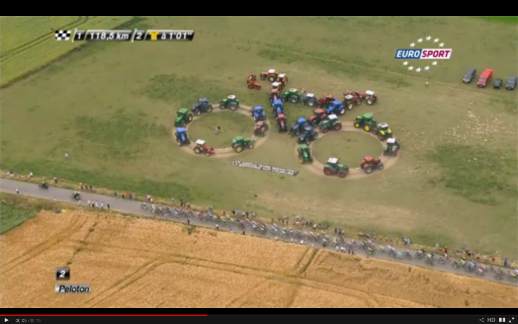 Tour De France 2015 traktorok